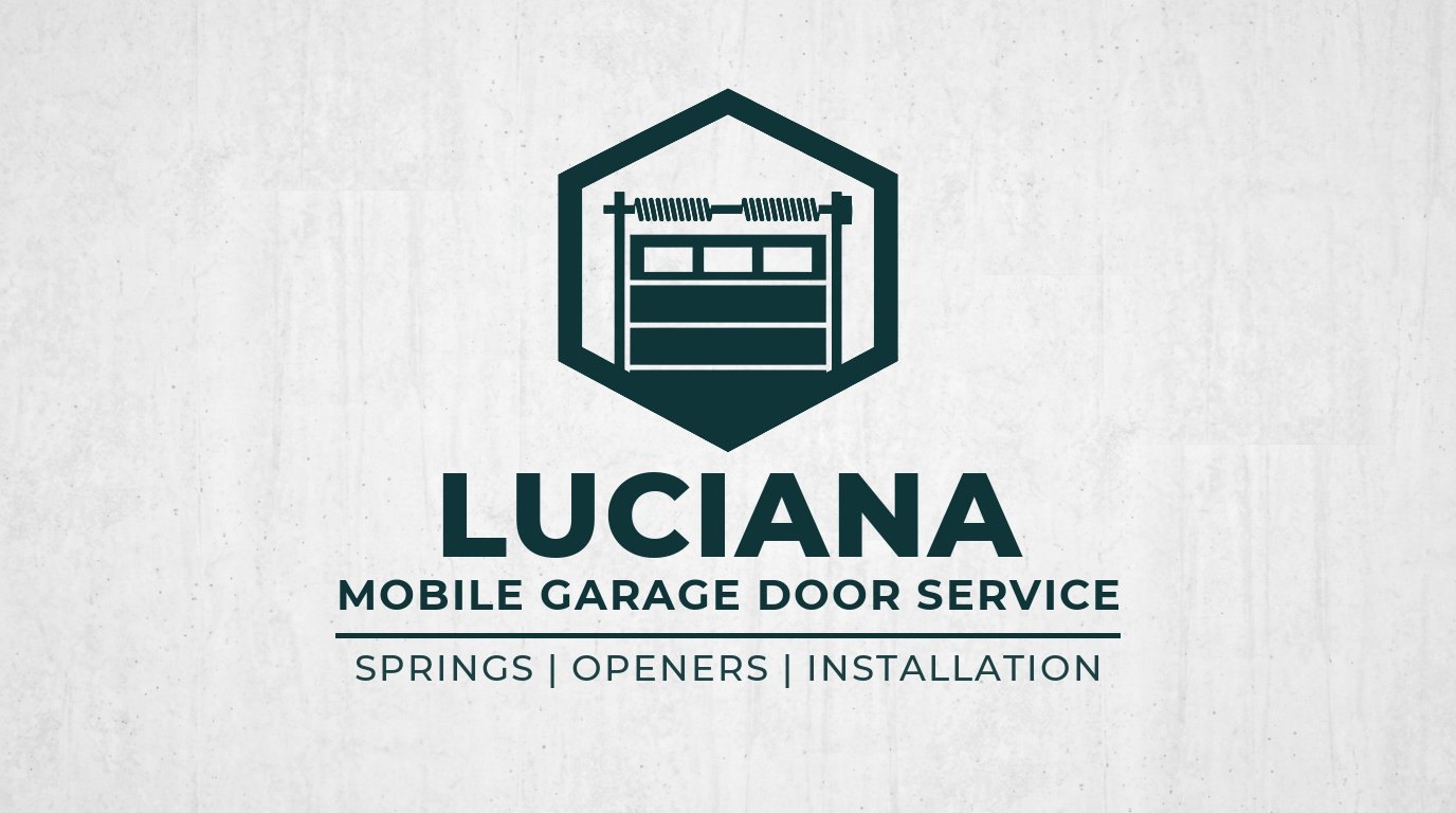 Luciana Mobile Garage Door Service Logo